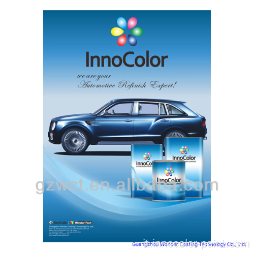 Vernice per auto innocior con sistema di colorazione